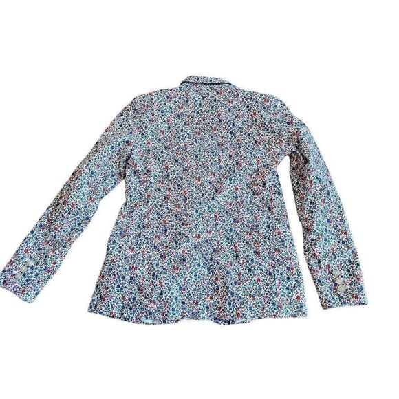 Loft womens Sz 0 multicolor floral blazer jacket - Picture 4 of 8